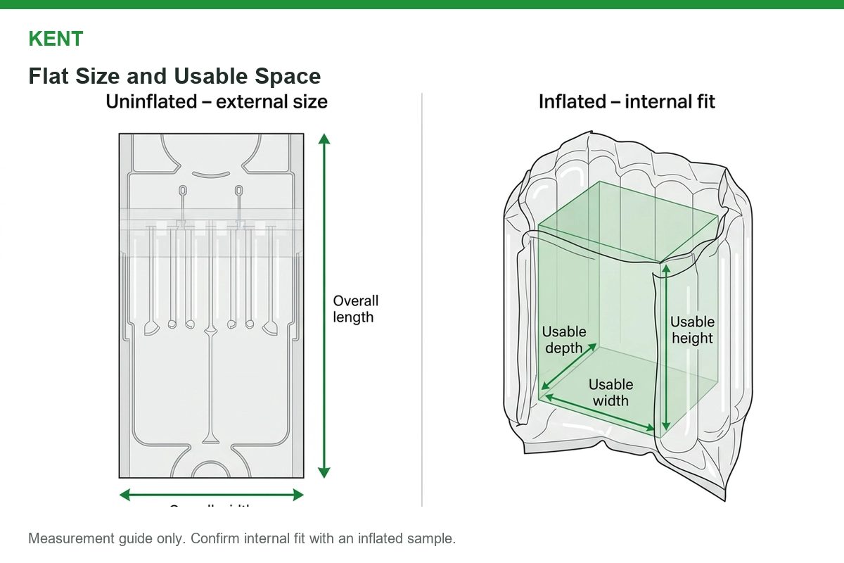 Flat dimensions and inflated usable space.webp