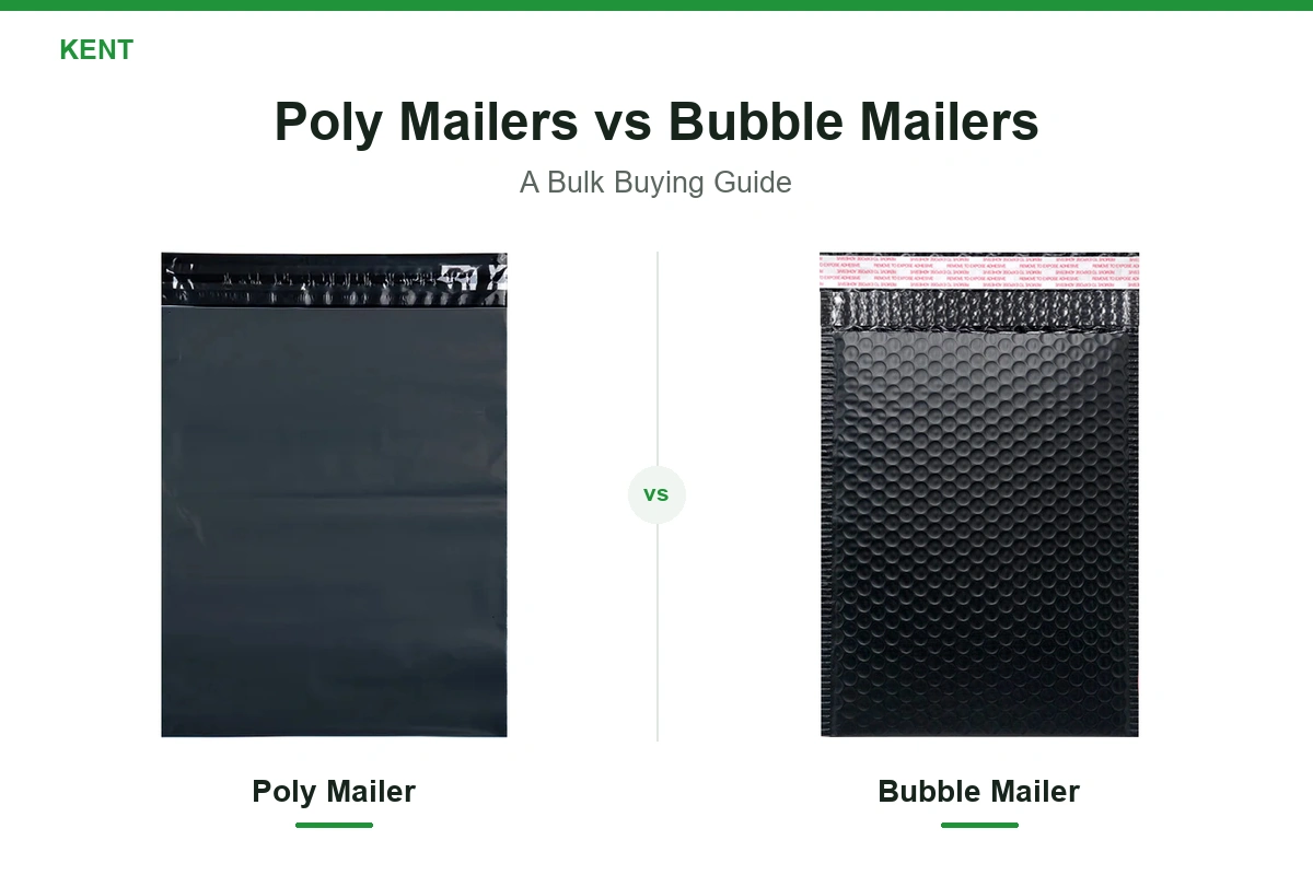Poly Mailers vs Bubble Mailers: Which Should You Choose for Bulk Orders?